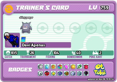 Davi Apenas Card otPokemon.com