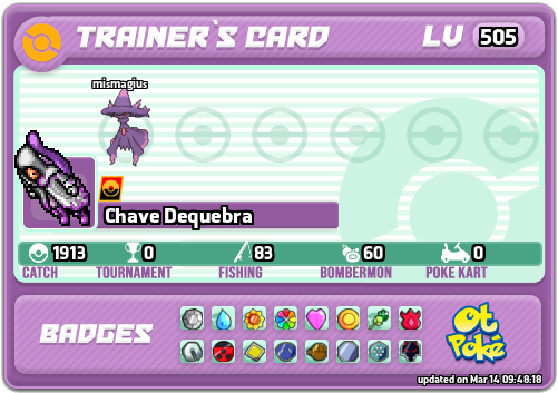 Chave Dequebra Card otPokemon.com