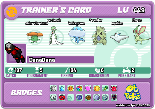 DanaDana Card otPokemon.com