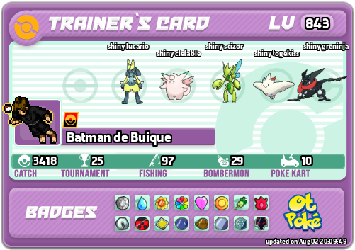 Batman de Buique Card otPokemon.com