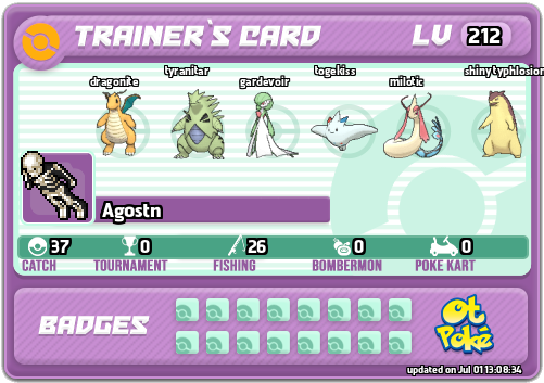 Agostn Card otPokemon.com