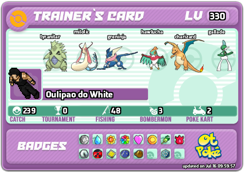 Oulipao do White Card otPokemon.com