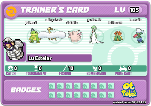 Lu Estelar Card otPokemon.com