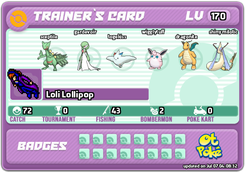 Loli Lollipop Card otPokemon.com