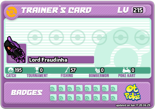 Lord Fraudinha Card otPokemon.com