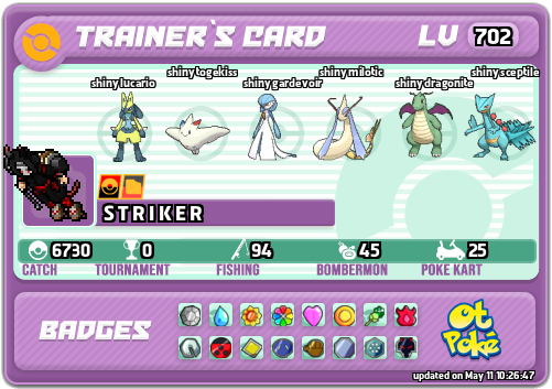 S T R I K E R Card otPokemon.com
