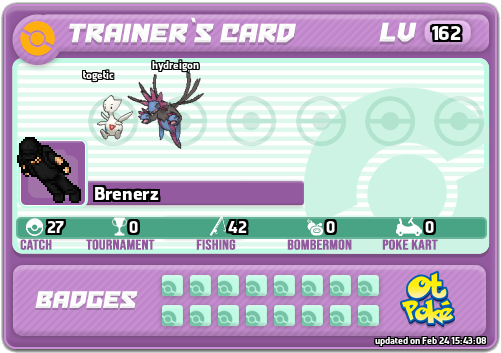 Brenerz Card otPokemon.com