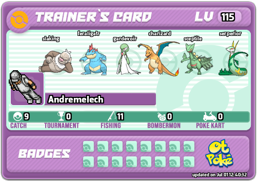 Andremelech Card otPokemon.com