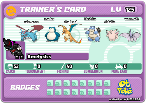 Ametystss Card otPokemon.com