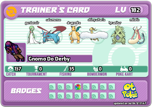 Gnomo Do Derby Card otPokemon.com