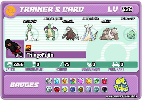 ThiagoFujin Card otPokemon.com