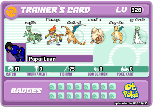 Papai Luan Card otPokemon.com