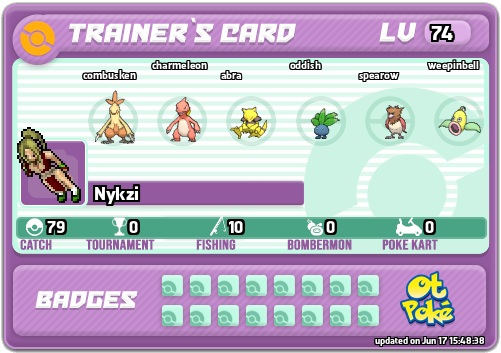 Nykzi Card otPokemon.com