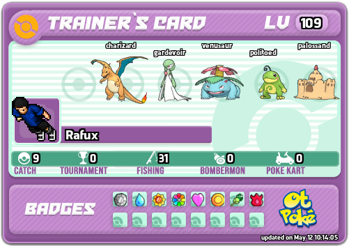Rafux Card otPokemon.com