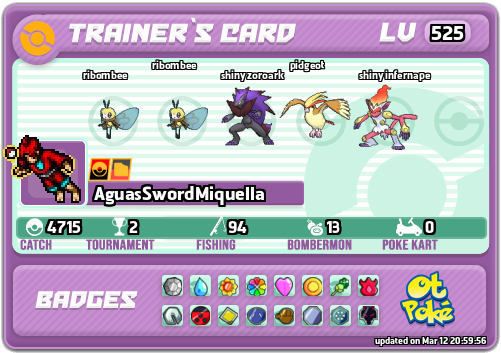 AguasSwordMiquella Card otPokemon.com