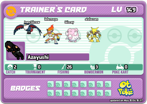 Azayushi Card otPokemon.com
