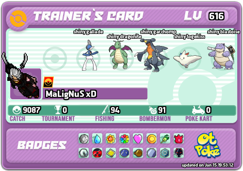 MaLigNuS xD Card otPokemon.com