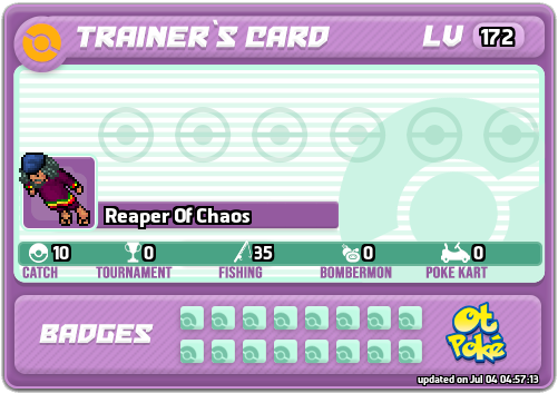 Reaper Of Chaos Card otPokemon.com
