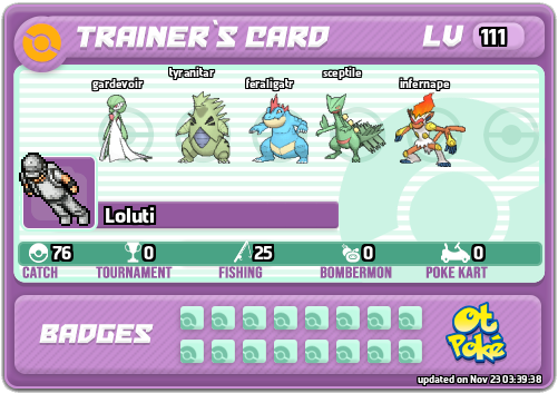 Loluti Card otPokemon.com