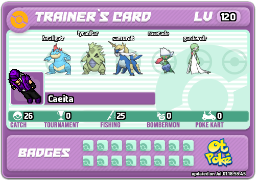 Caeita Card otPokemon.com