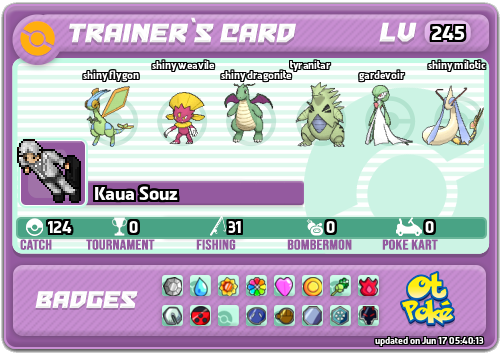 Kaua Souz Card otPokemon.com