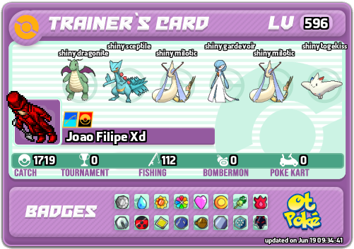 Joao Filipe Xd Card otPokemon.com