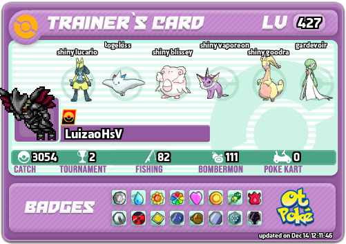 LuizaoHsV Card otPokemon.com