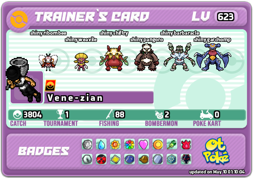 V e n e - z i a n Card otPokemon.com