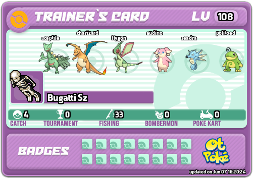 Bugatti Sz Card otPokemon.com