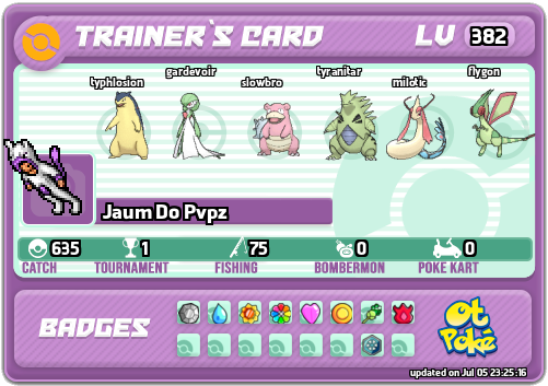 Jaum Do Pvpz Card otPokemon.com