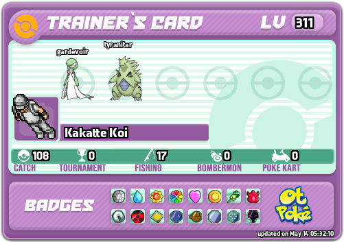 Kakatte Koi Card otPokemon.com