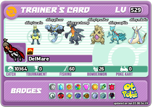 DelMare Card otPokemon.com