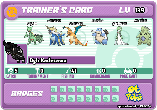 Dgh Kadecawa Card otPokemon.com