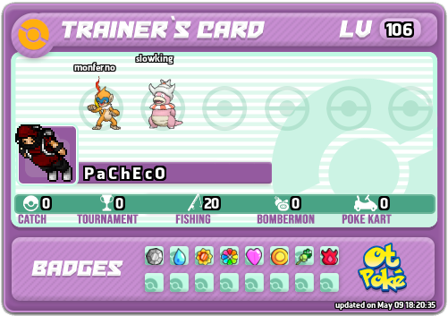 P a C h E c O Card otPokemon.com
