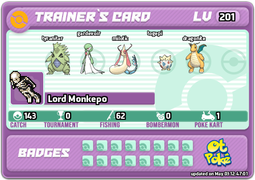 Lord Monkepo Card otPokemon.com