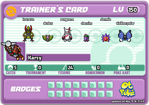 Karsy Card otPokemon.com