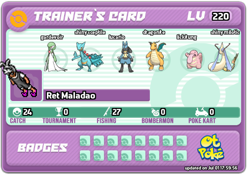 Ret Maladao Card otPokemon.com