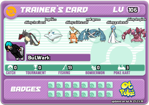 BuLWark Card otPokemon.com