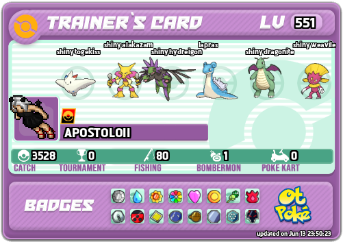 APOSTOLOII Card otPokemon.com