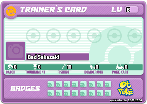 Bad Sakazaki Card otPokemon.com