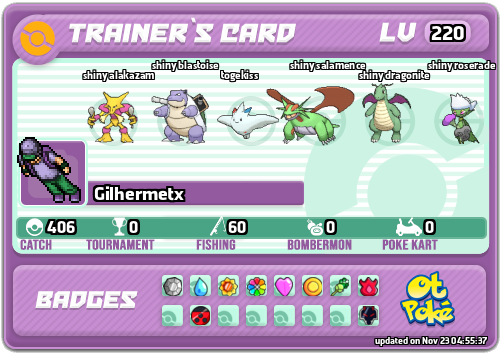 Gilhermetx Card otPokemon.com