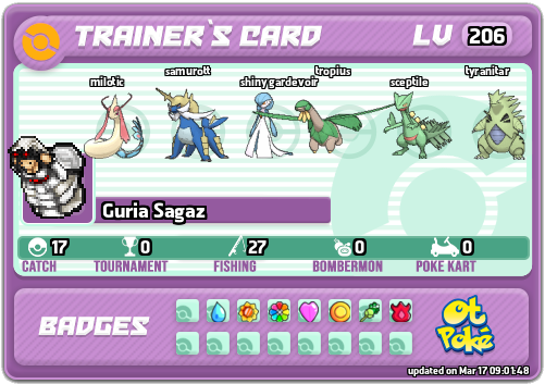 Guria Sagaz Card otPokemon.com