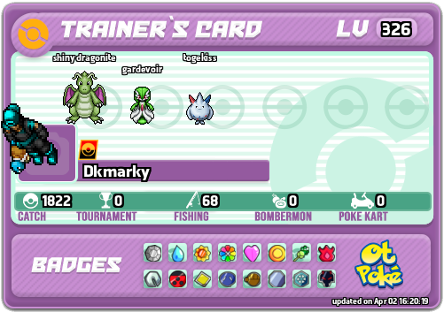 Dkmarky Card otPokemon.com
