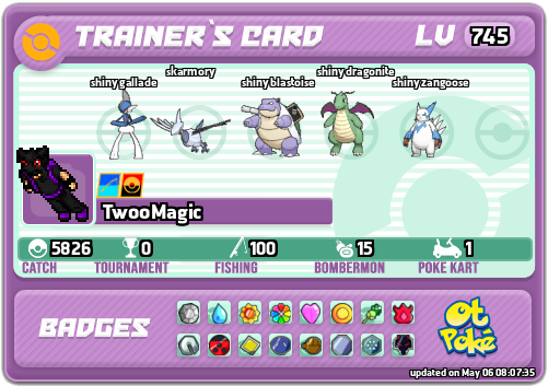 TwooMagic Card otPokemon.com