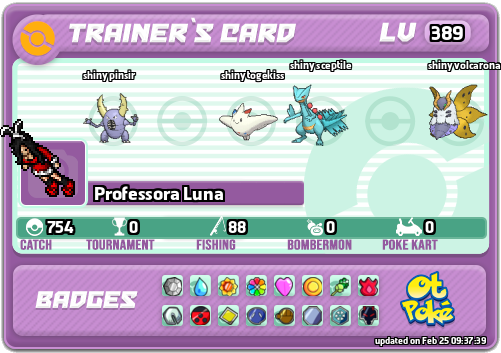 Professora Luna Card otPokemon.com