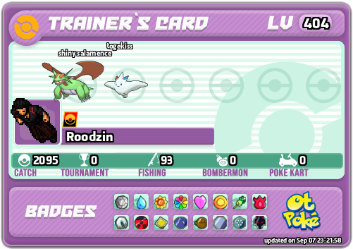 Roodzin Card otPokemon.com