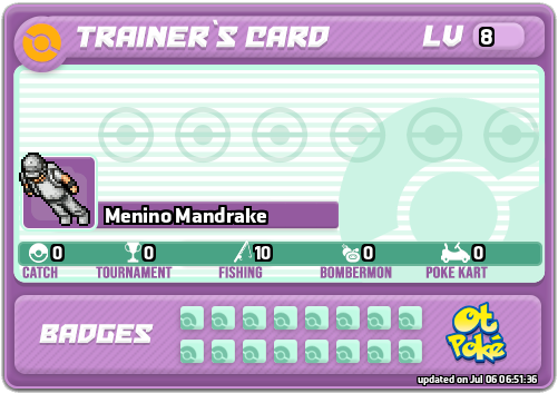 Menino Mandrake Card otPokemon.com