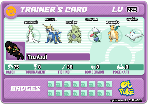 Tsu Asui Card otPokemon.com