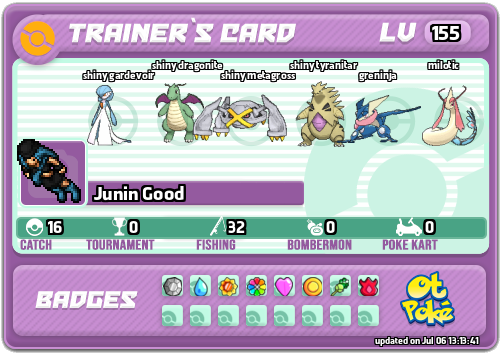 Junin Good Card otPokemon.com
