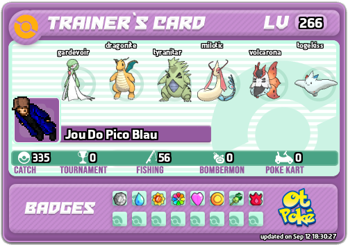 Jou Do Pico Blau Card otPokemon.com